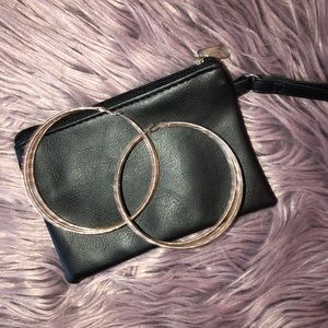 2/$12 Gold Hoop Earrings